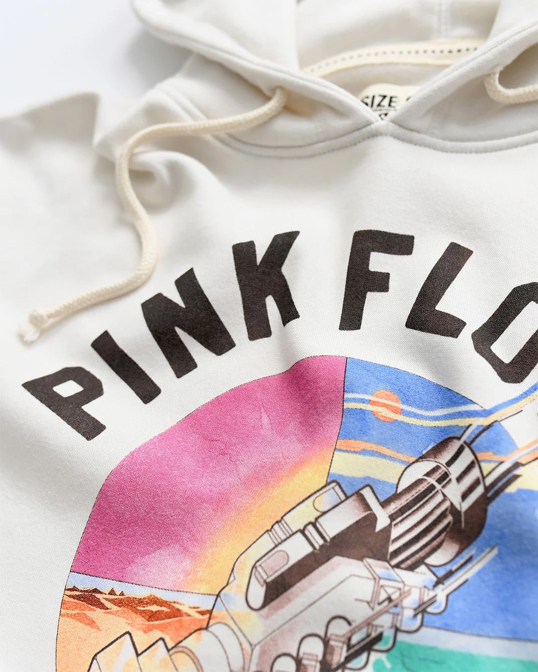 Pink Floyd Wish You Were Here White PO Hoody - Image 4