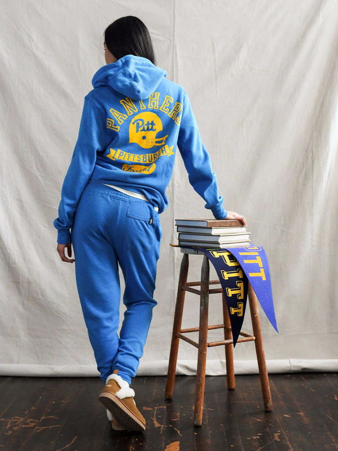PITT - Panthers Football Blue PO Hoody - Image 5