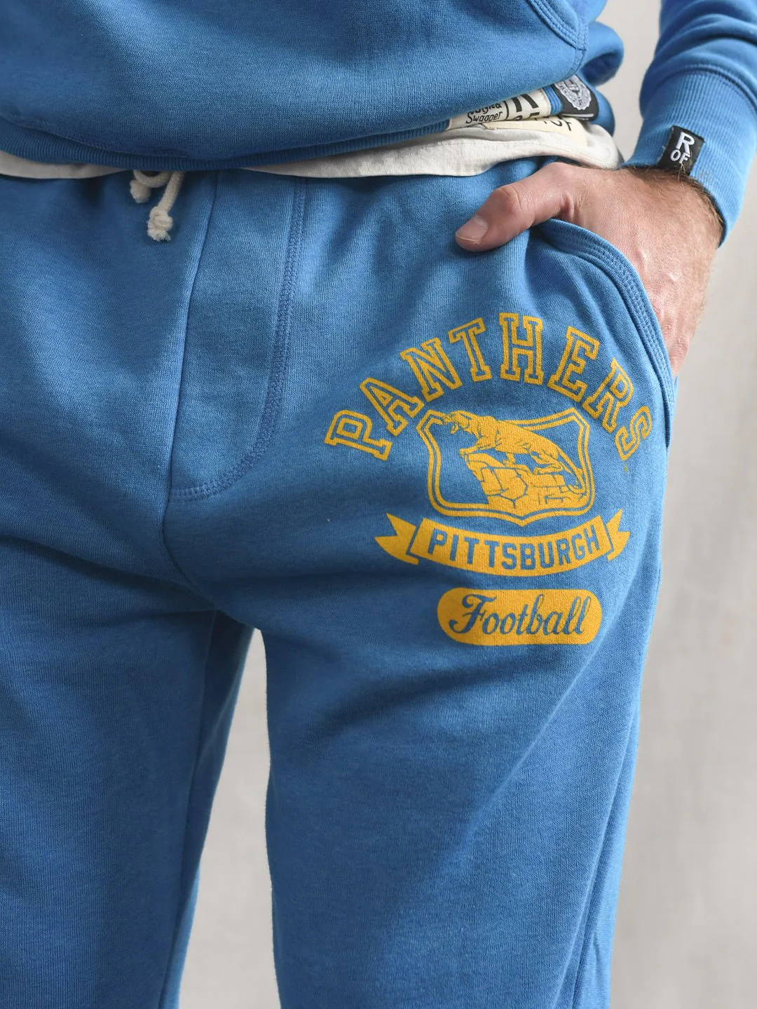 PITT - Panthers Football Blue Sweatpants - Image 3