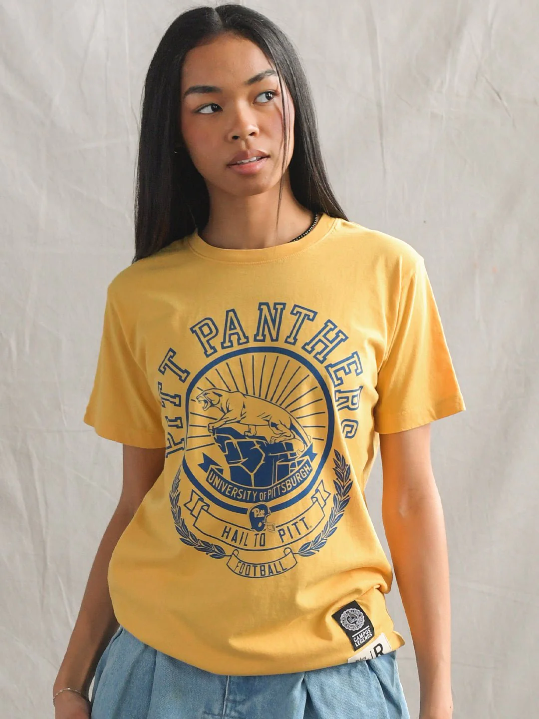 PITT - Panthers Football Gold Tee - Image 2