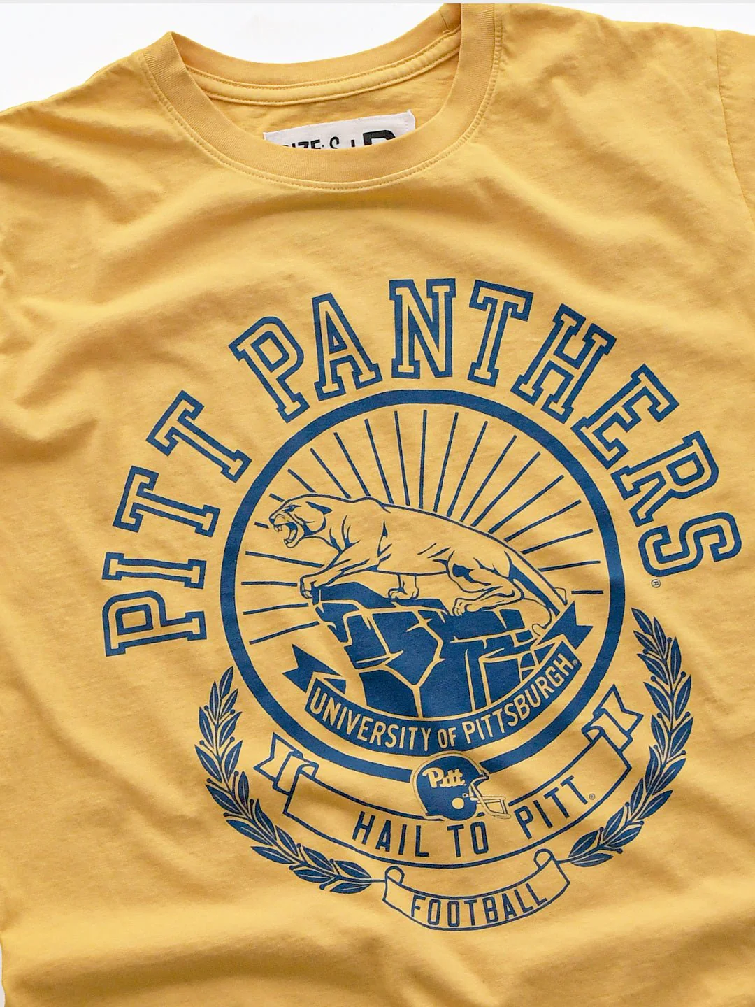 PITT - Panthers Football Gold Tee - Image 5