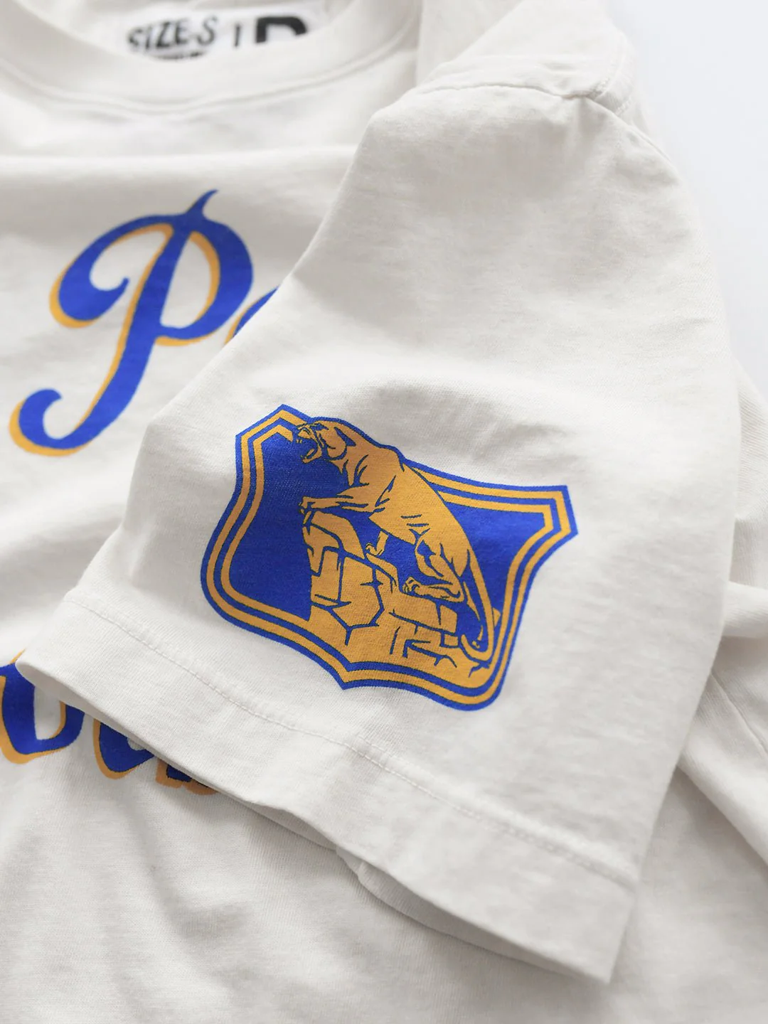 PITT - Panthers Football Vintage White Tee - Image 4