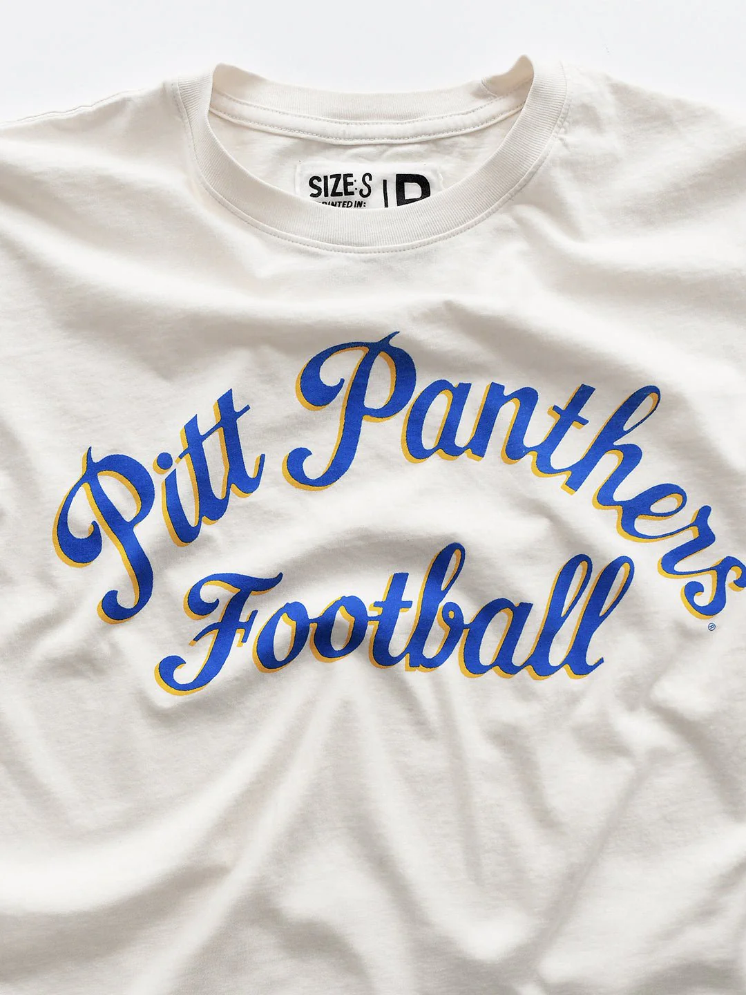 PITT - Panthers Football Vintage White Tee - Image 7