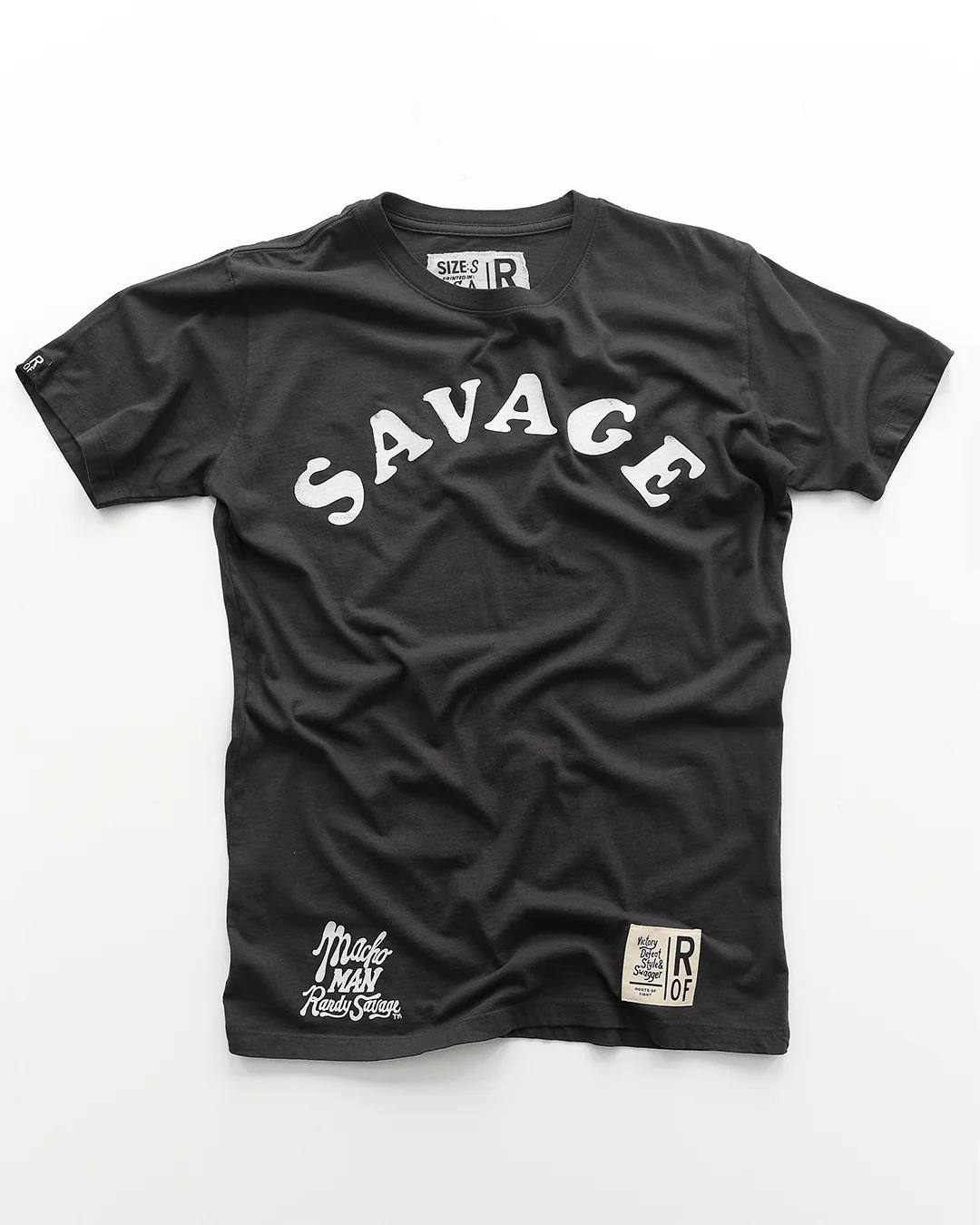 Randy Savage Macho Man '85 Black Tee - Image 5