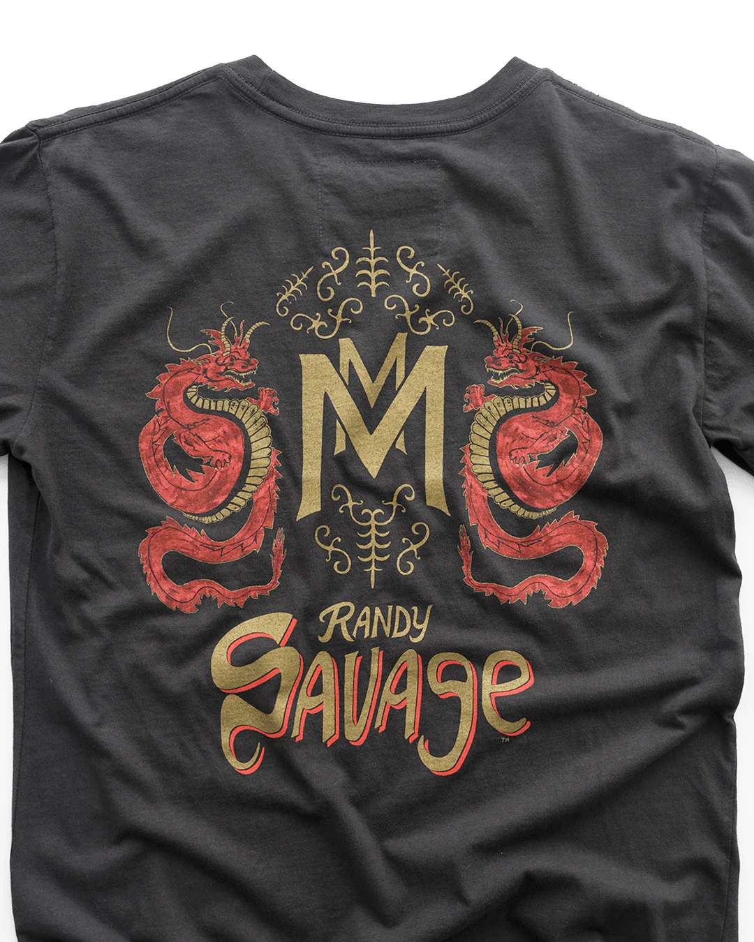 Randy Savage Macho Man Eponymous Black Tee - Image 3