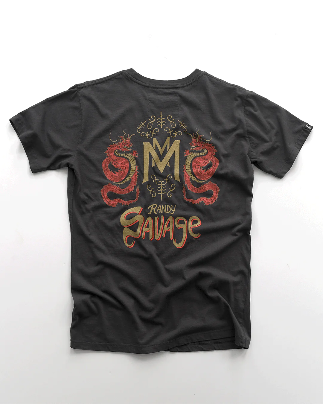 Randy Savage Macho Man Eponymous Black Tee - Image 5