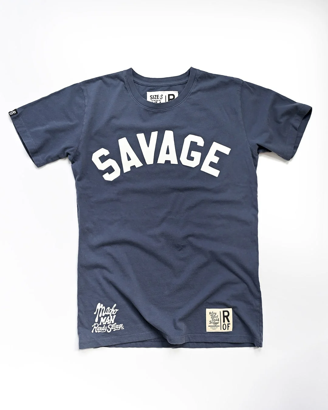 Randy Savage Navy Tee - Image 3