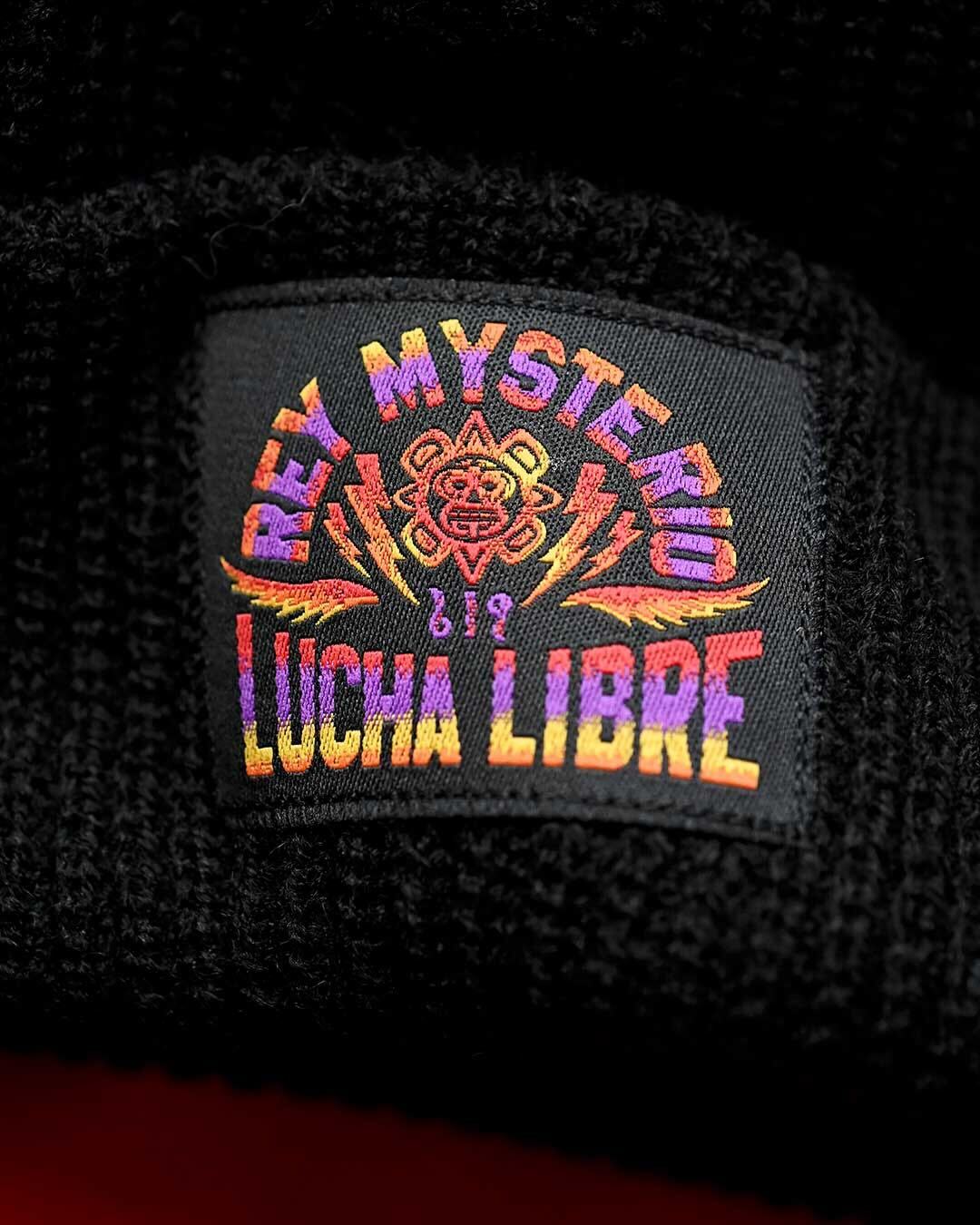 Rey Mysterio Lucha Libre Black Beanie - Image 3