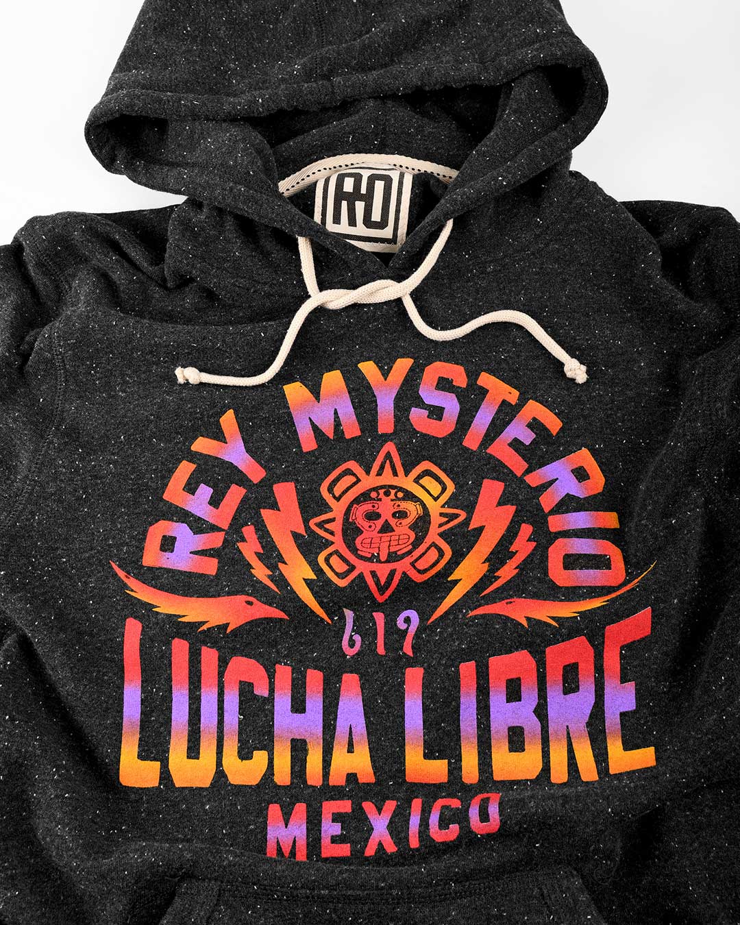 Rey Mysterio Lucha Libre Black PO Hoody - Image 4
