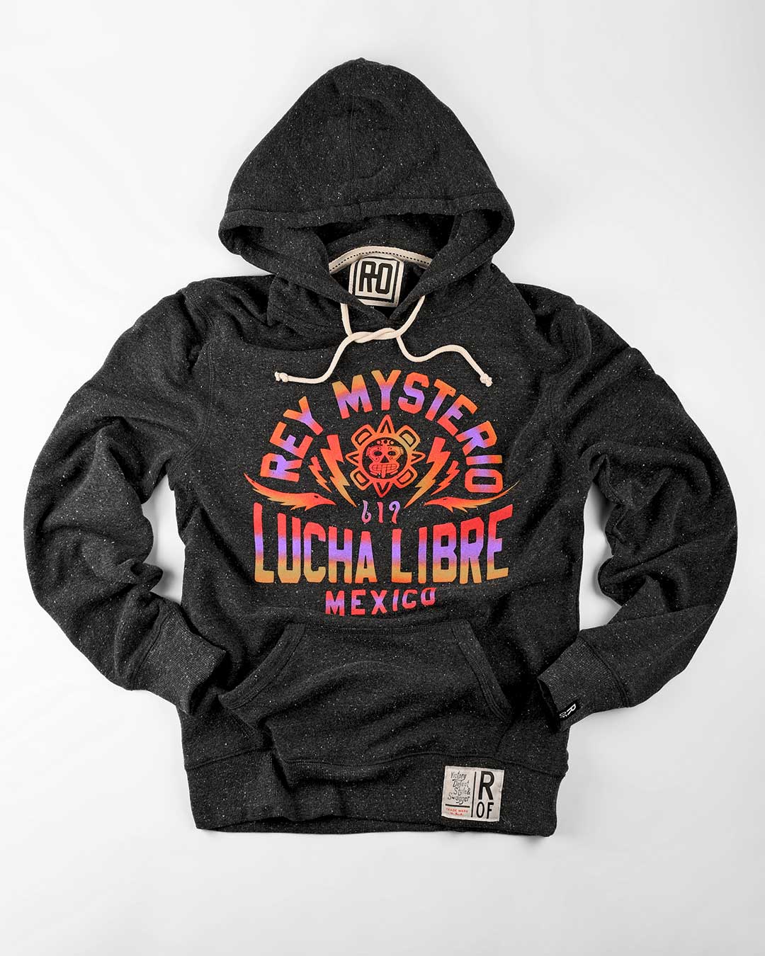 Rey Mysterio Lucha Libre Black PO Hoody - Image 5