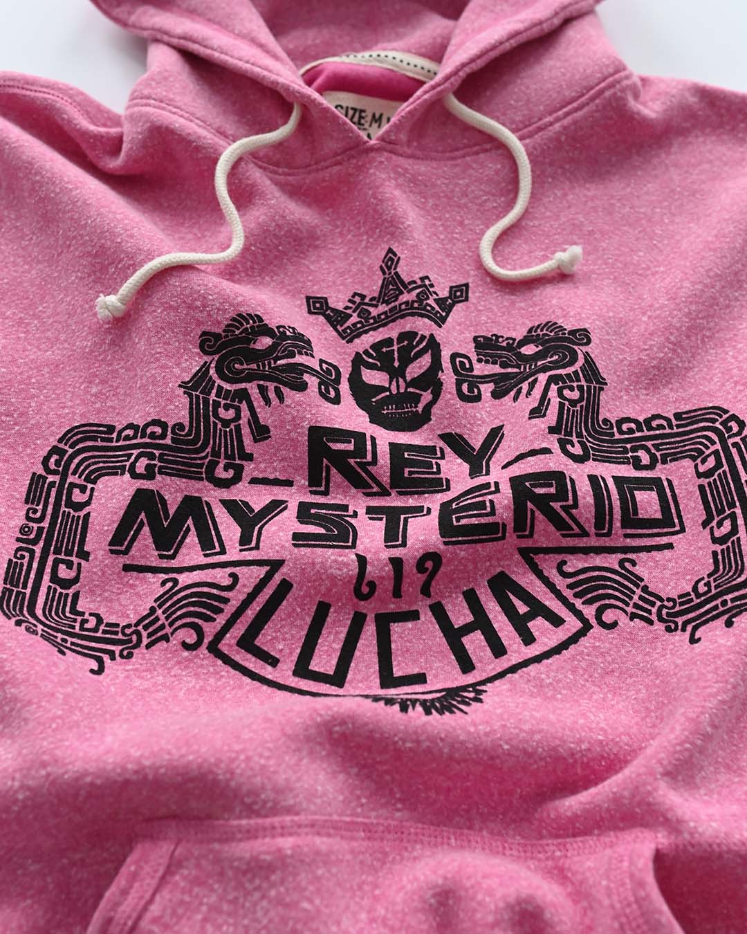 Rey Mysterio Lucha Libre Pink PO Hoody - Image 2