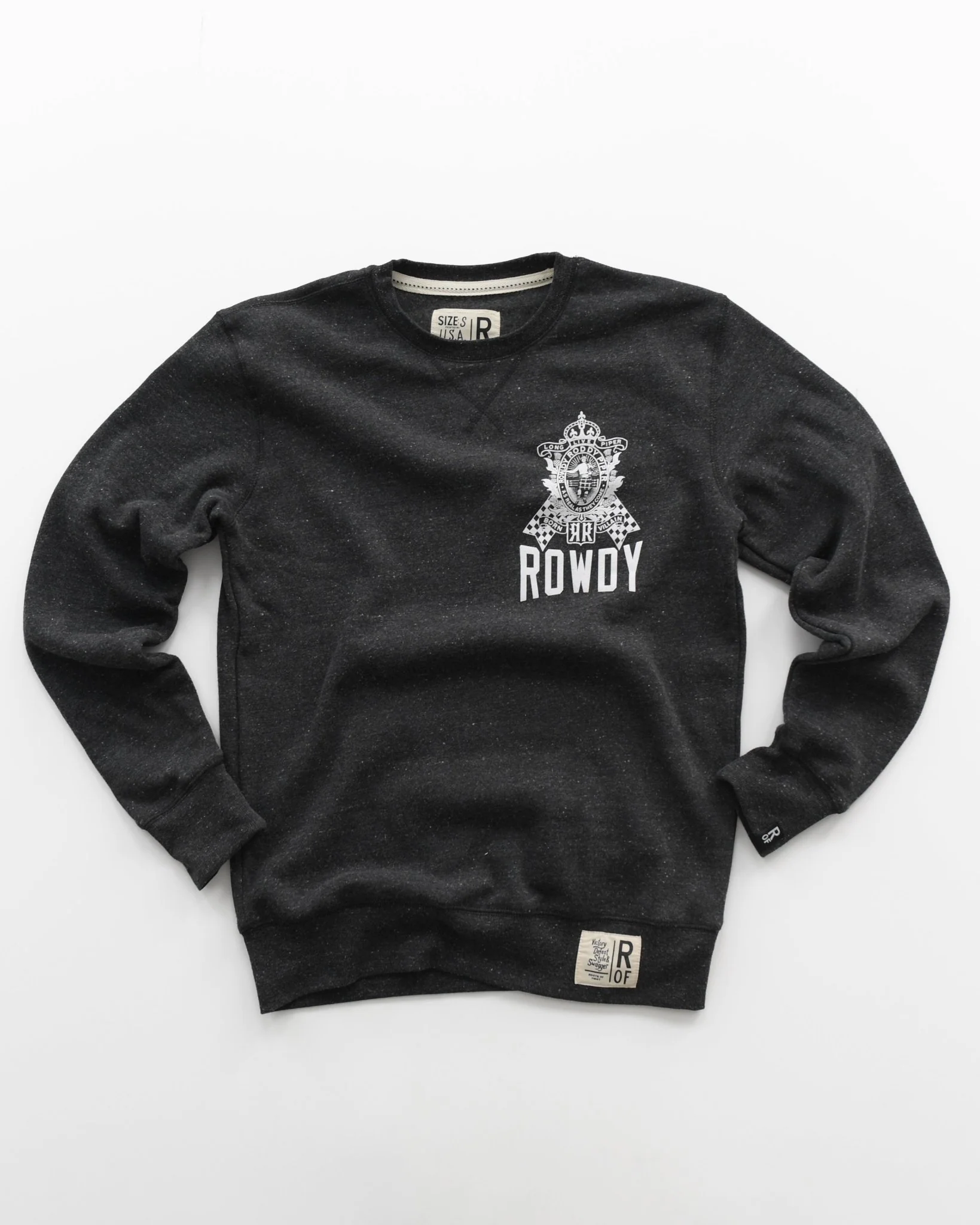 Roddy Piper Born Villain Black Sweatshirt - Image 6