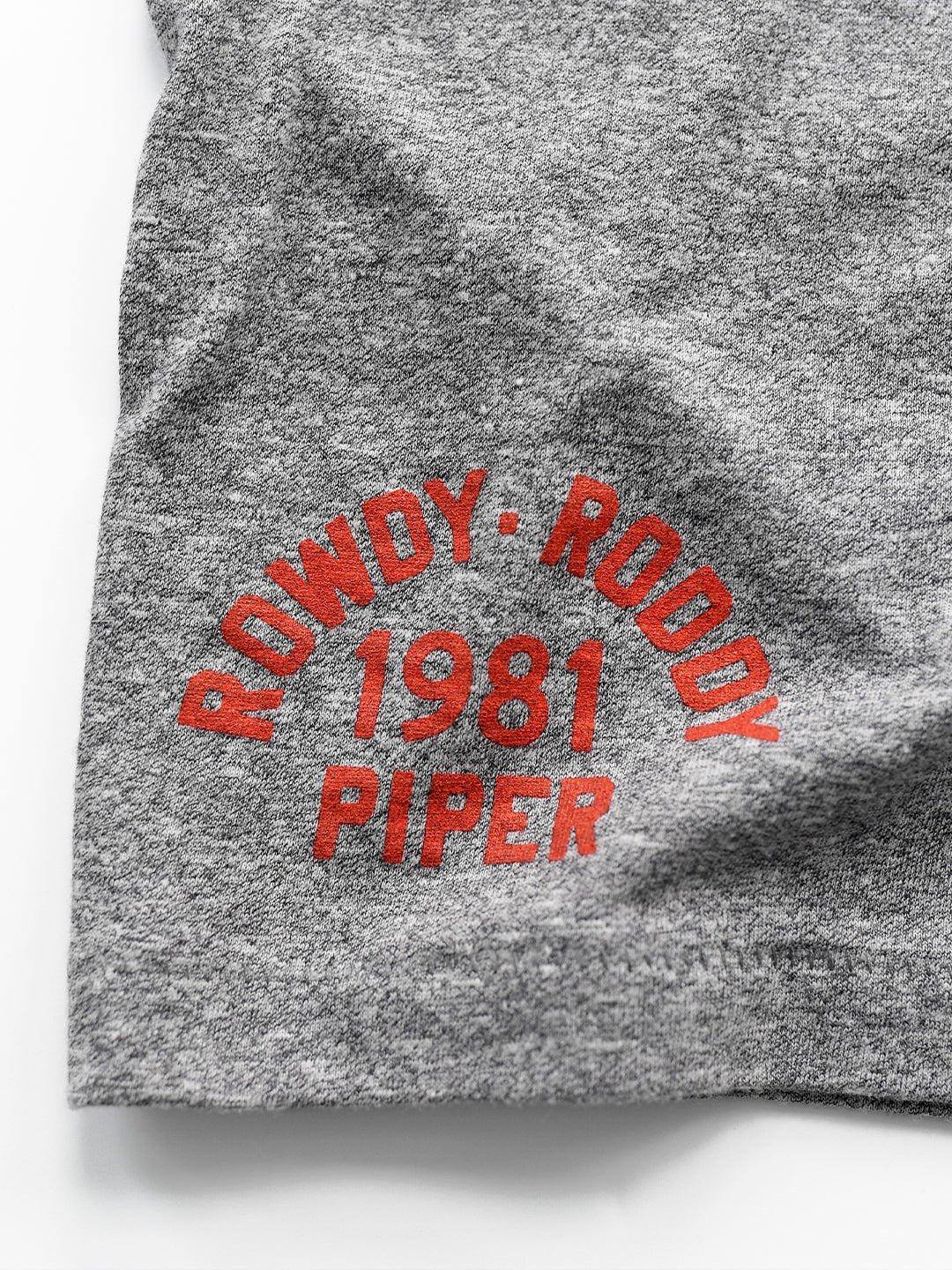 Roddy Piper Villain Women's Grey Tee - Image 8