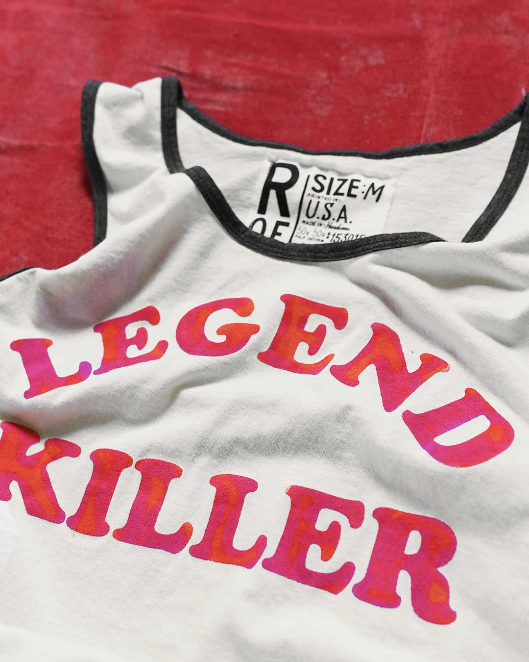 Rowdy Roddy Legend Killer White Tank - Image 4