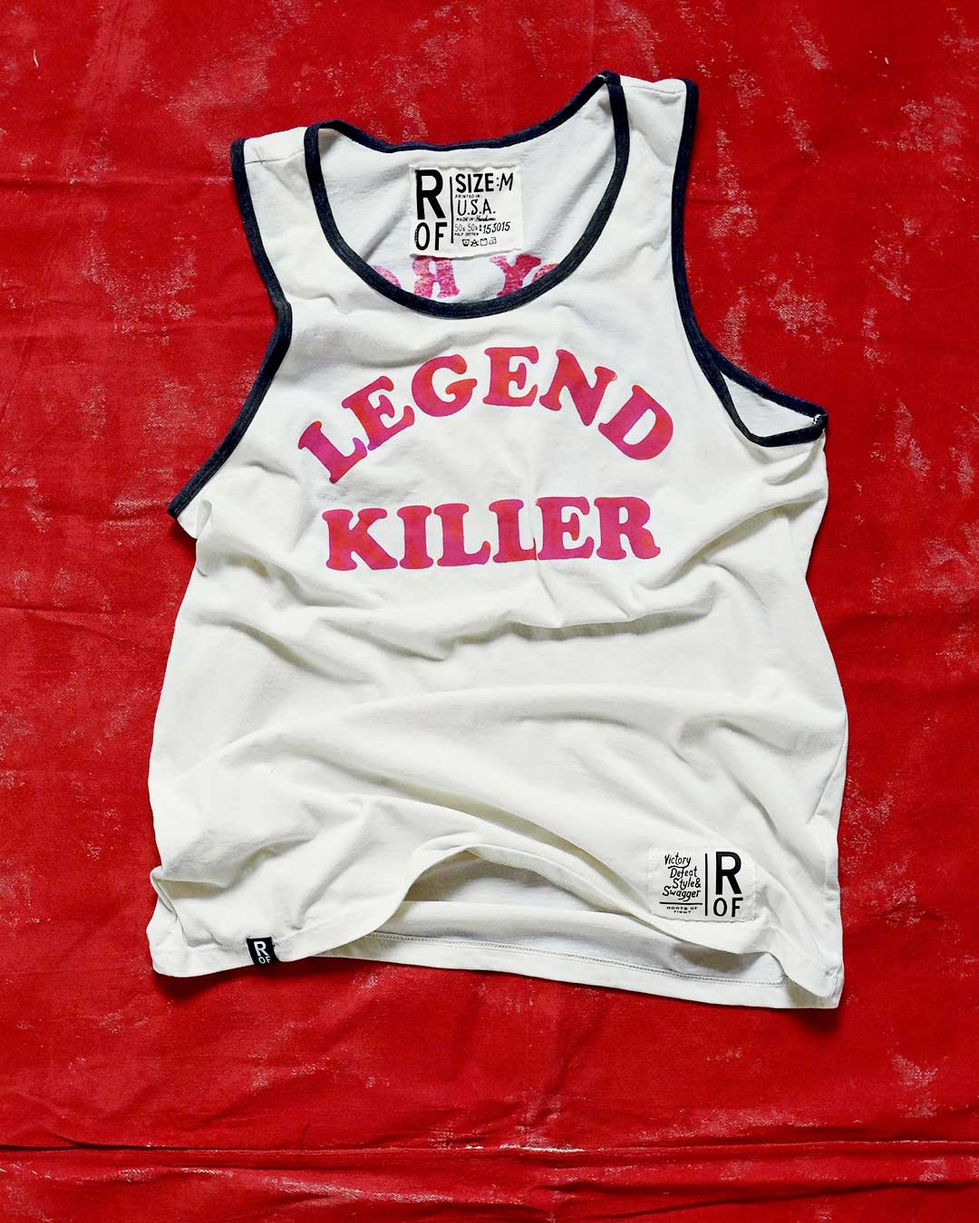 Rowdy Roddy Legend Killer White Tank - Image 5