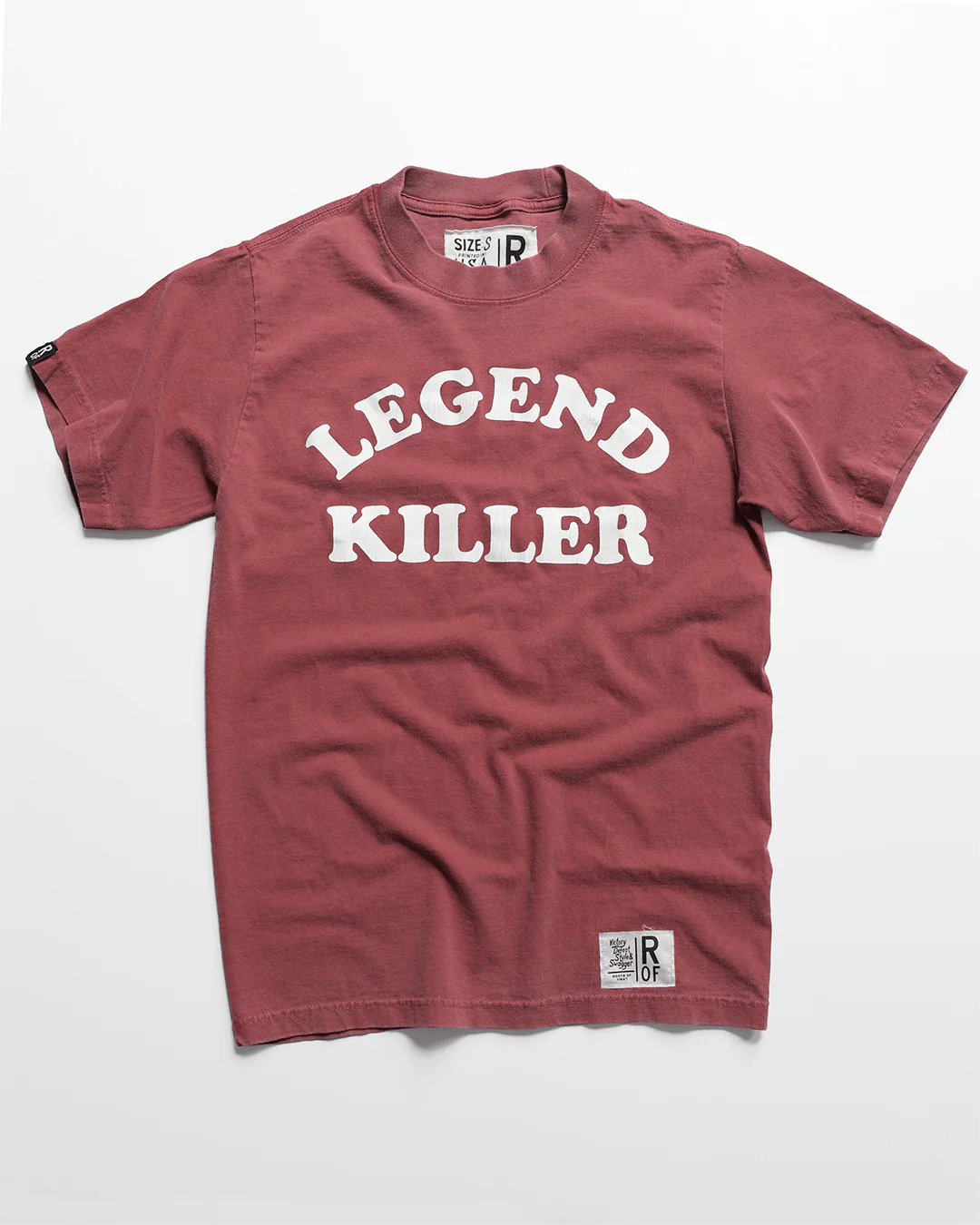 Rowdy Roddy Piper Legend Cardinal Heavyweight Tee - Image 3