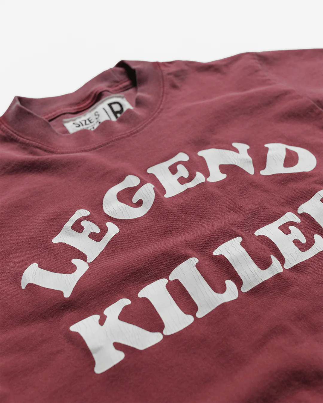 Rowdy Roddy Piper Legend Cardinal Heavyweight Tee - Image 4