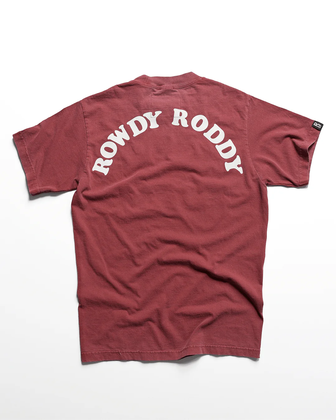 Rowdy Roddy Piper Legend Cardinal Heavyweight Tee - Image 5