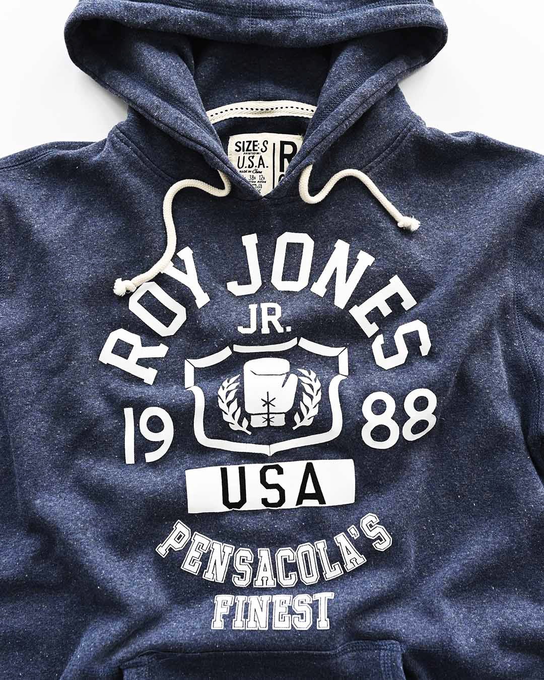 Roy Jones Jr. '88 Blue PO Hoody - Image 4