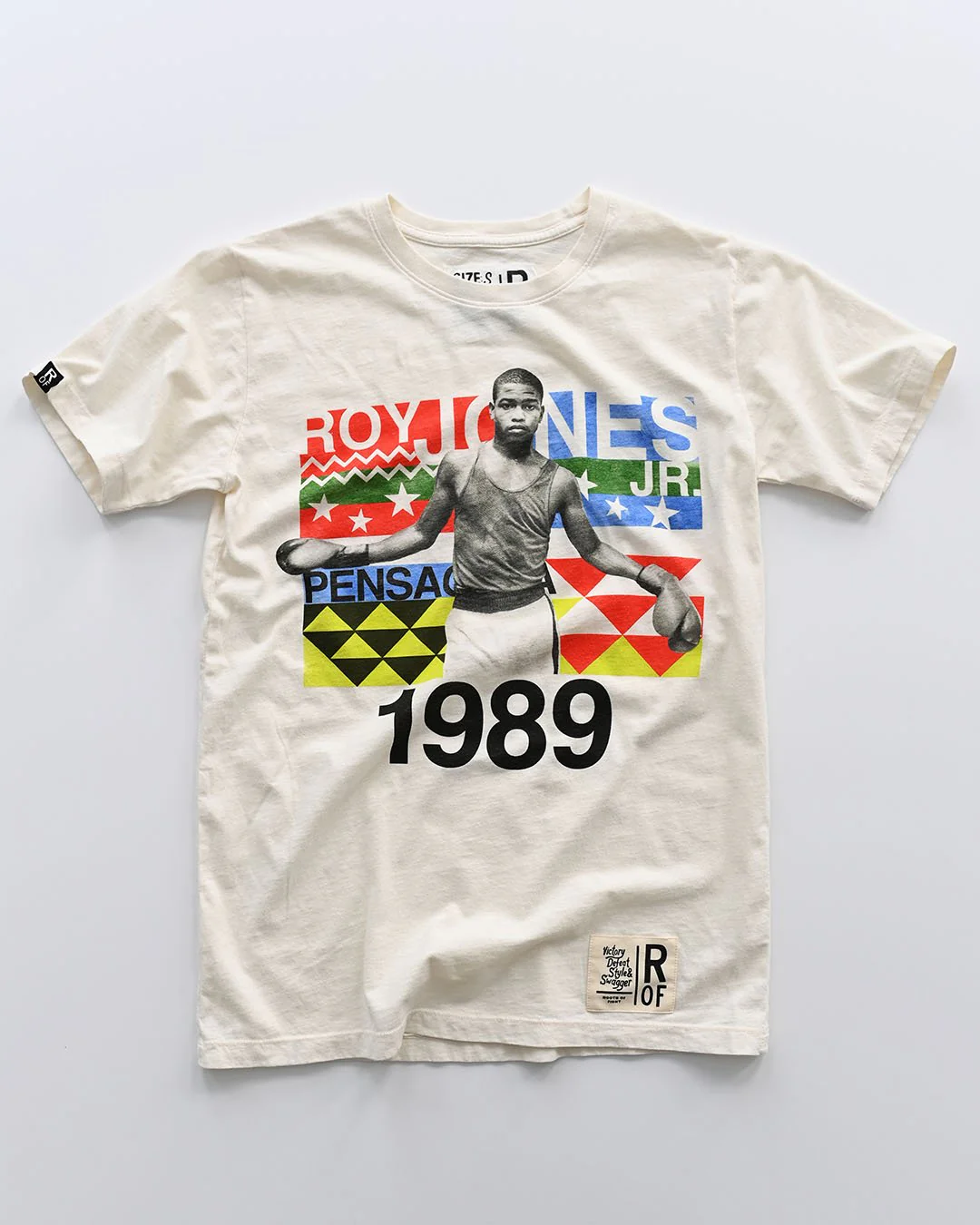 Roy Jones Jr. '89 White Tee - Image 2