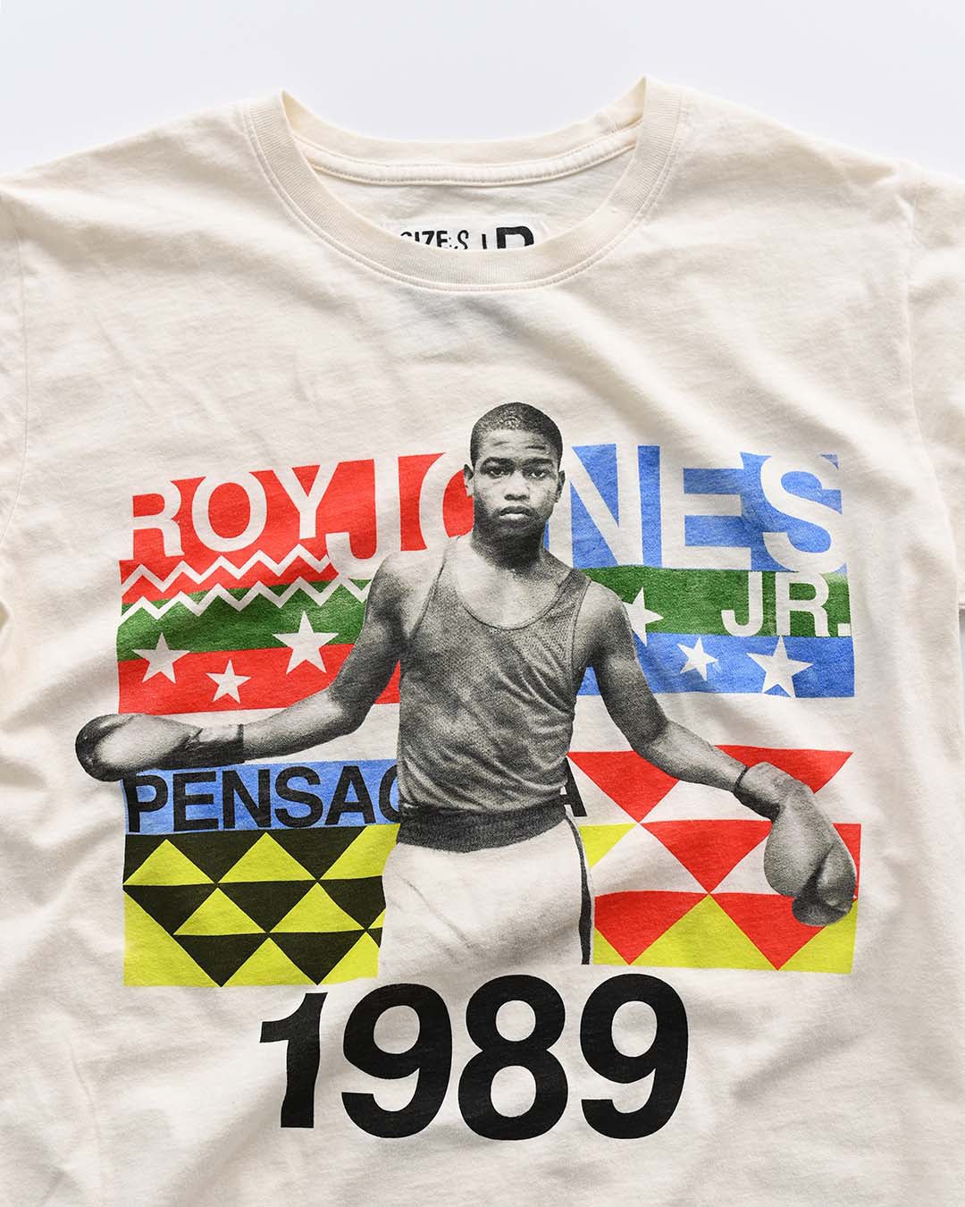 Roy Jones Jr. '89 White Tee - Image 4