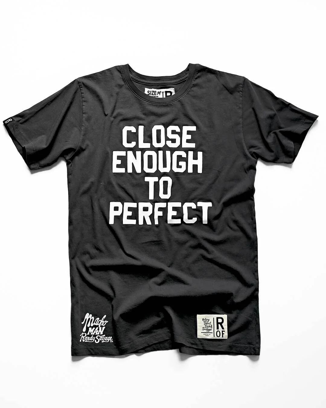 Savage 'Close Enough To Perfect' Black Tee - Image 4