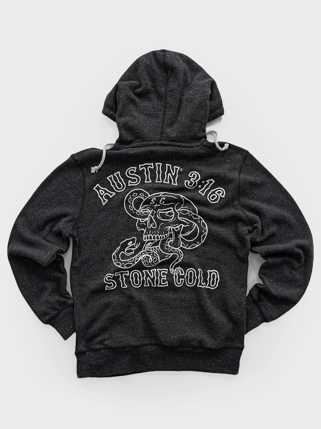 Stone Cold Austin 3:16 Black PO Hoody - Image 9