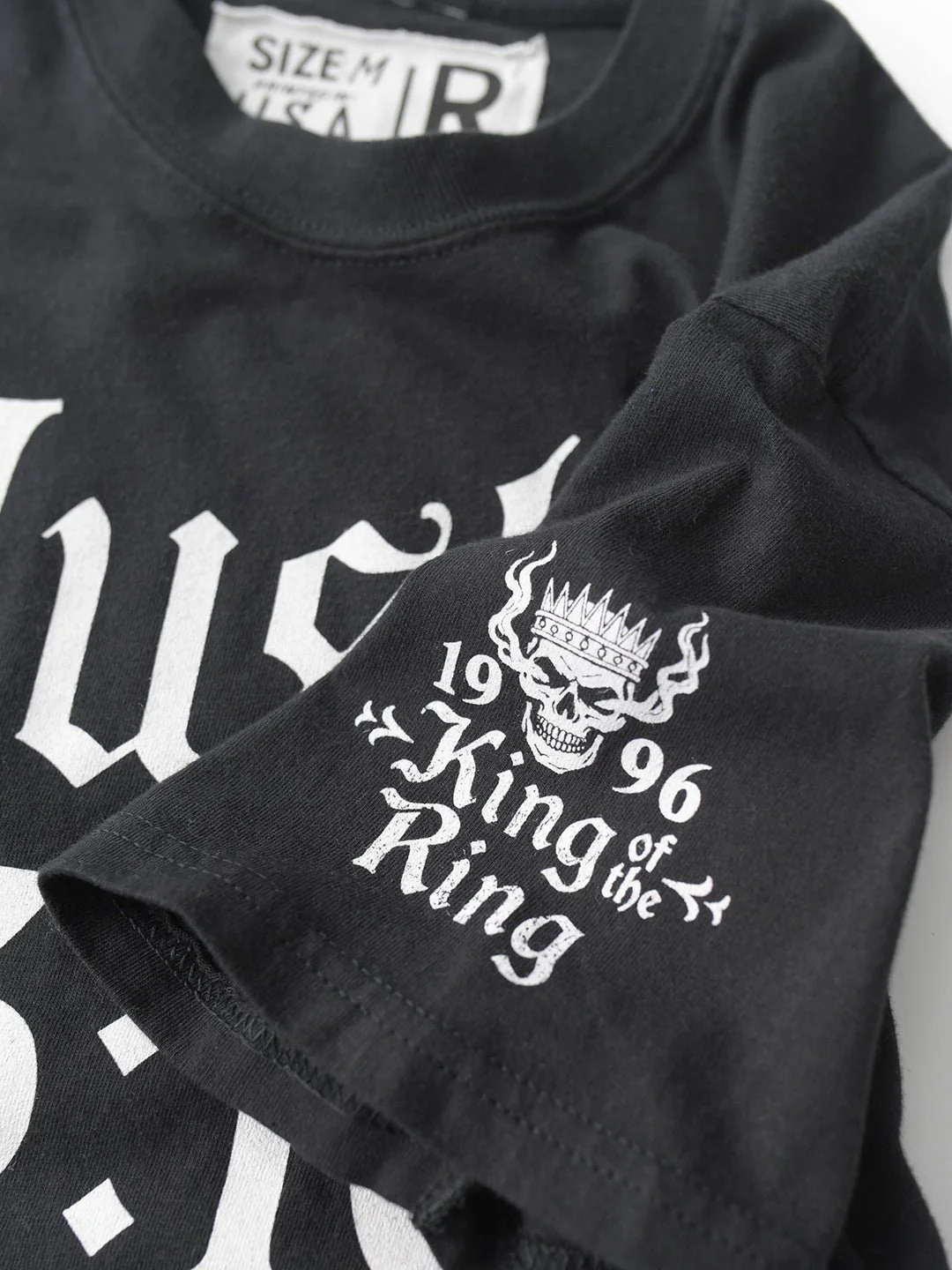 Stone Cold King '96 Black Midweight Tee - Image 5