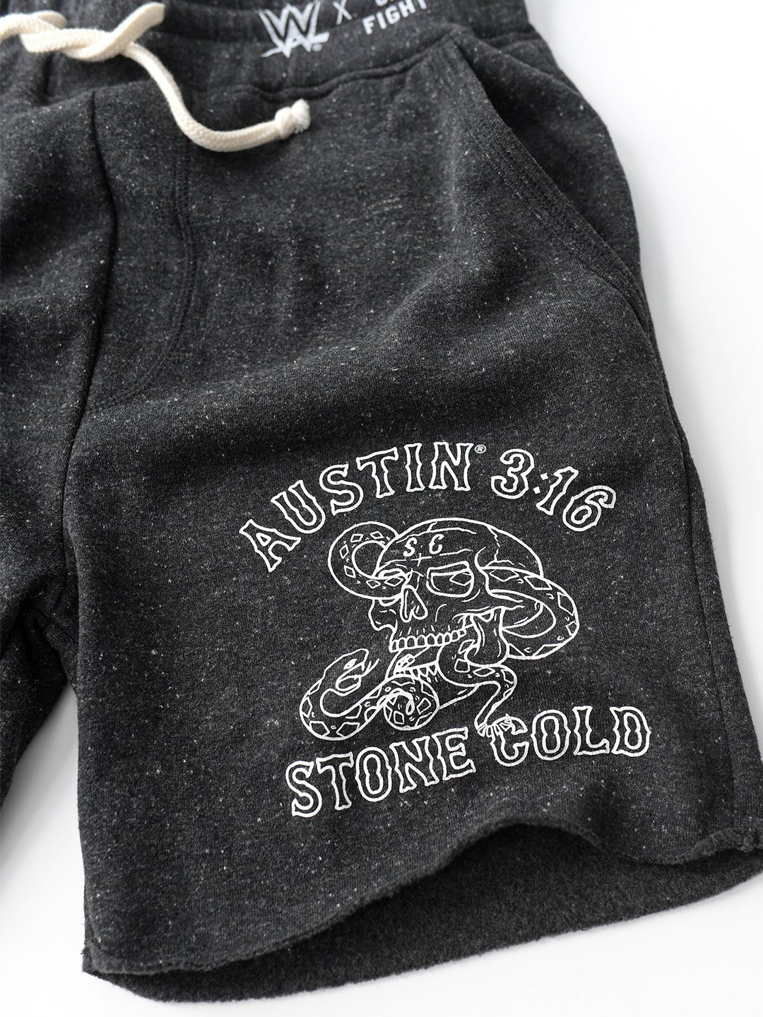 Stone Cold Steve Austin 3:16 Black Shorts - Image 5