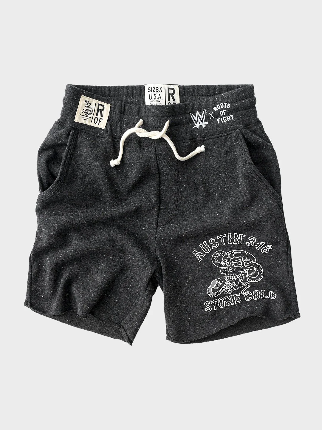 Stone Cold Steve Austin 3:16 Black Shorts - Image 6