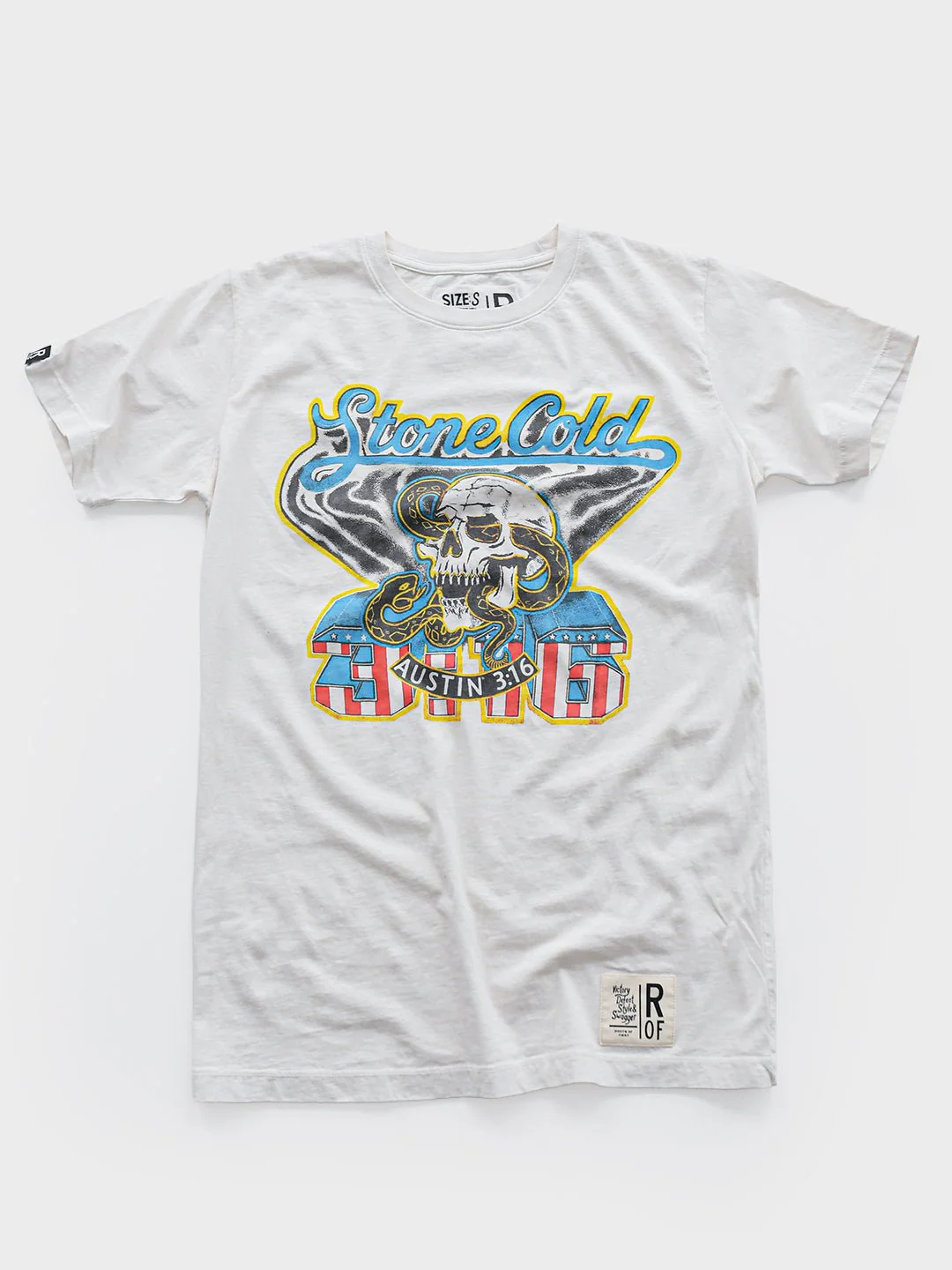 Stone Cold Steve Austin Verse White Tee - Image 5