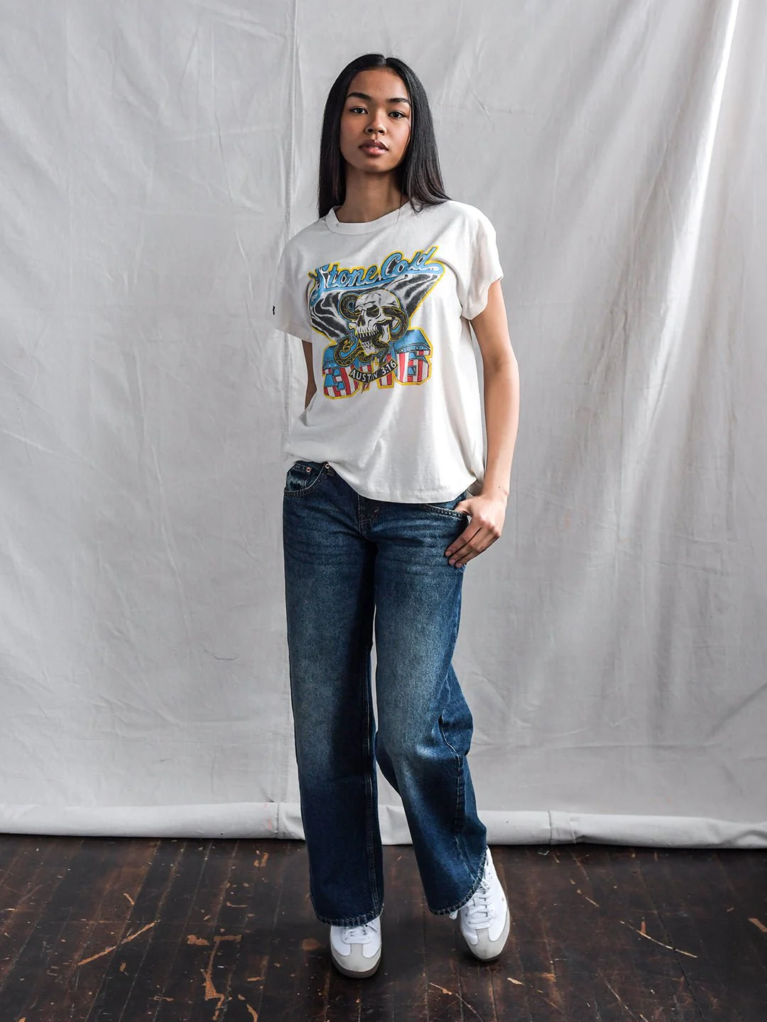 Stone Cold Steve Austin Verse White Women's Tee - Image 3