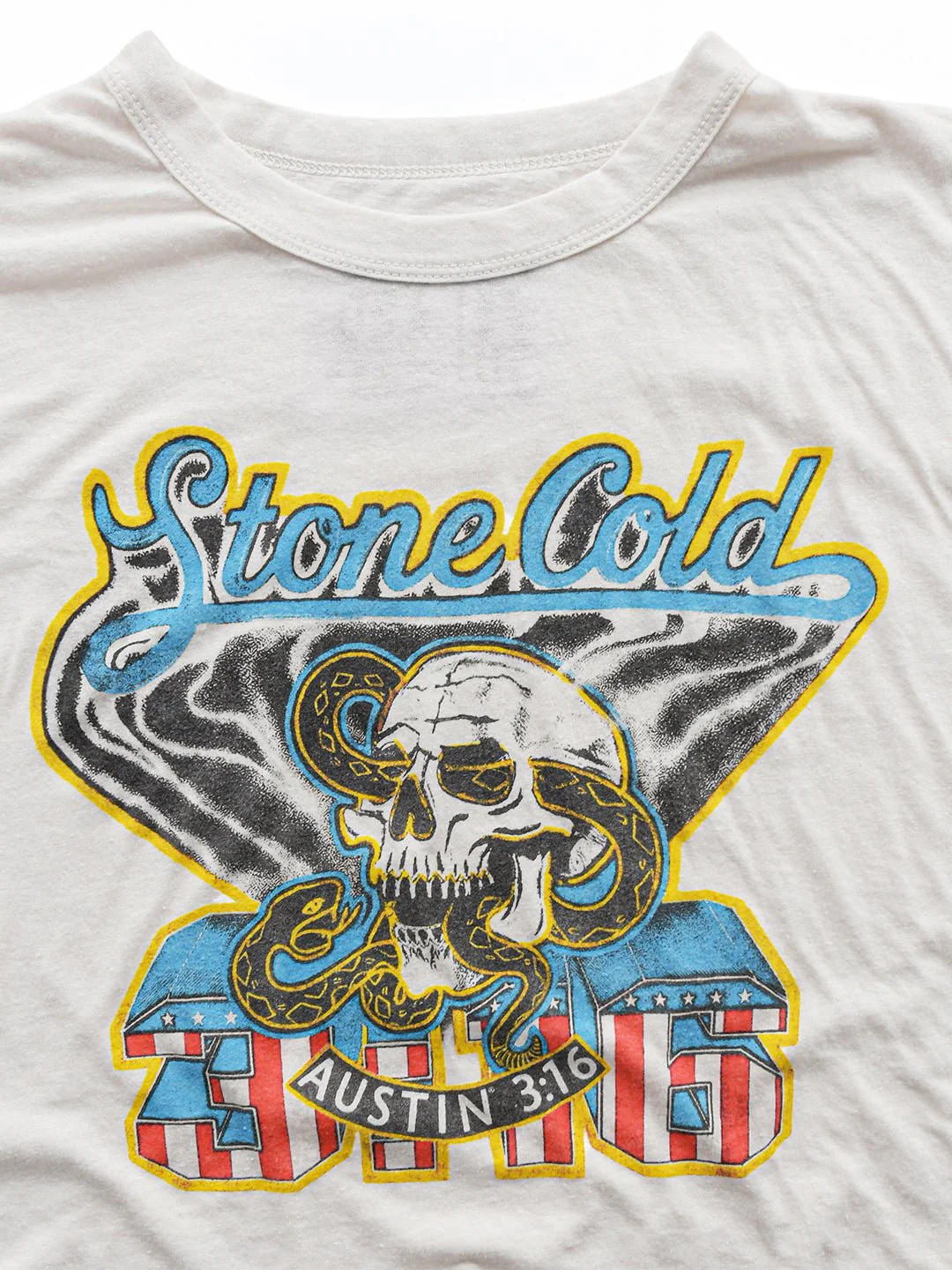 Stone Cold Steve Austin Verse White Women's Tee - Image 4