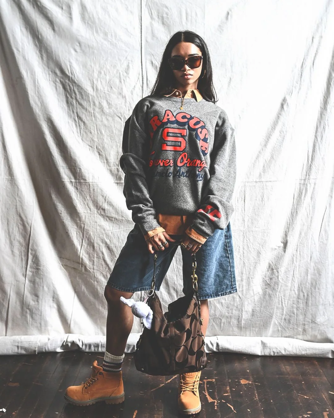 SYR - C. Anthony Forever Orange Grey Sweatshirt - Image 7