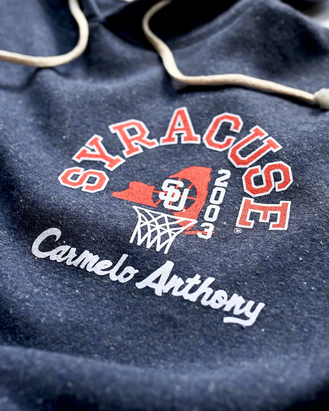 SYR - Carmelo Anthony Basketball Navy PO Hoody - Image 3
