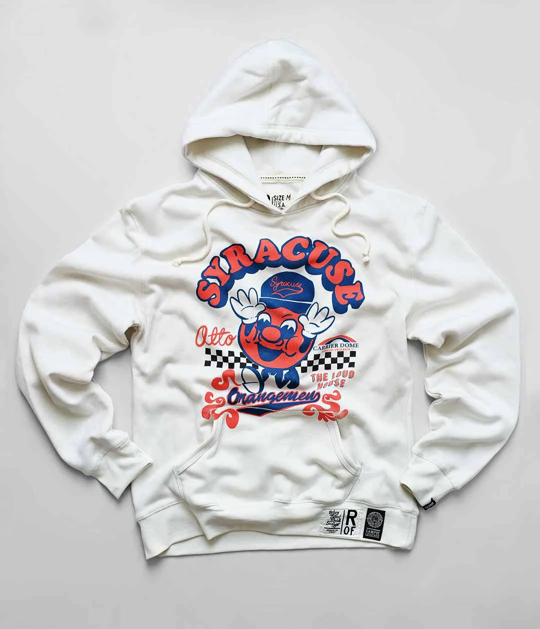 Syracuse - Orangemen Ivory PO Hoody - Image 4