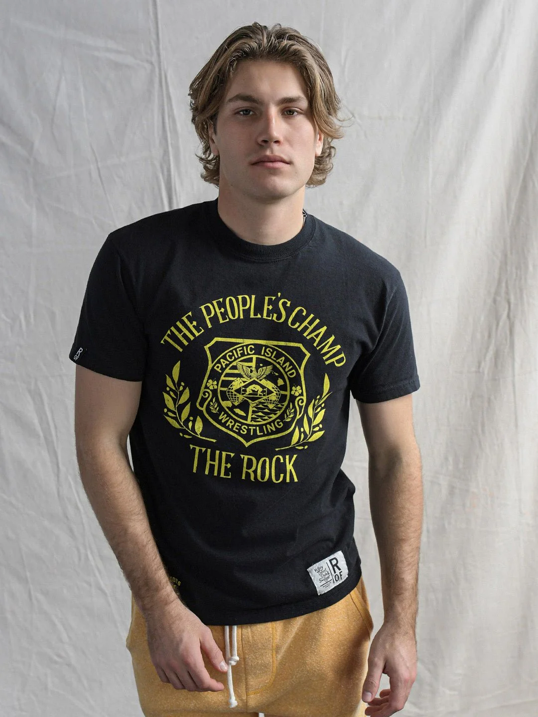 The Rock People's Champ Black Midweight Tee - Image 3