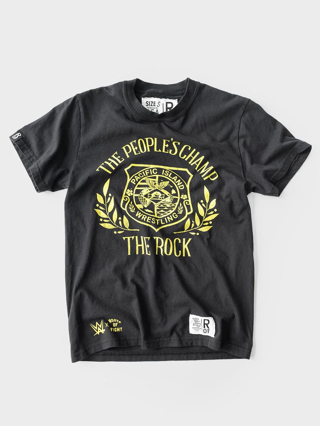 The Rock People's Champ Black Midweight Tee - Image 8