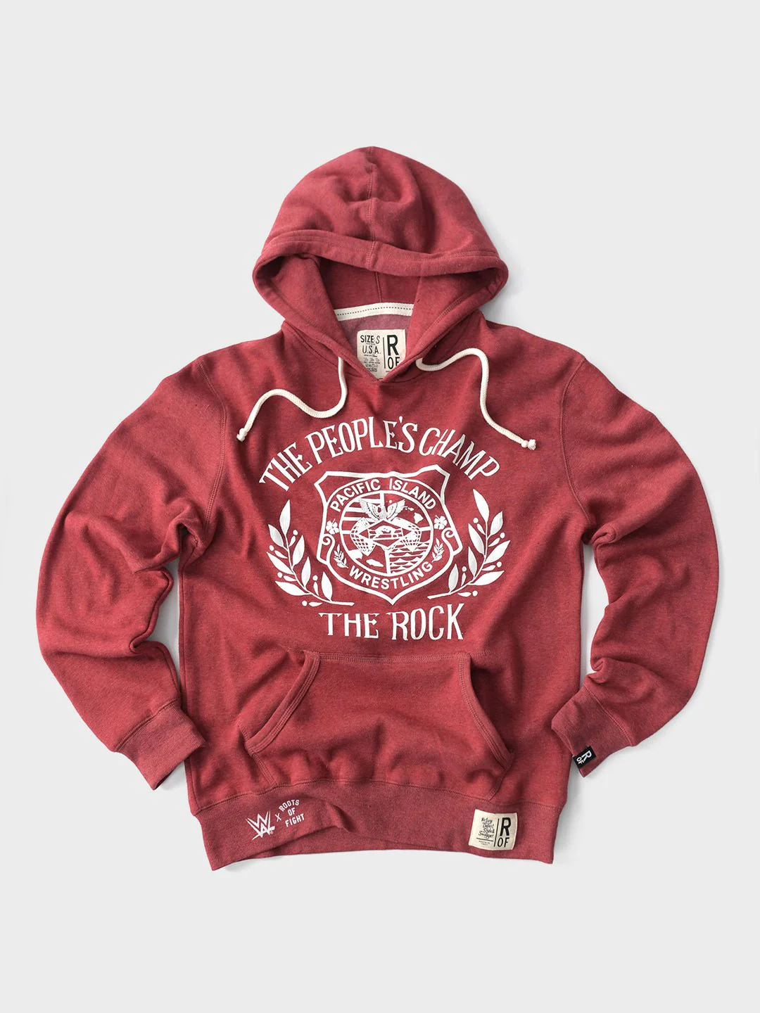 The Rock People's Champ Cardinal PO Hoody - Image 8