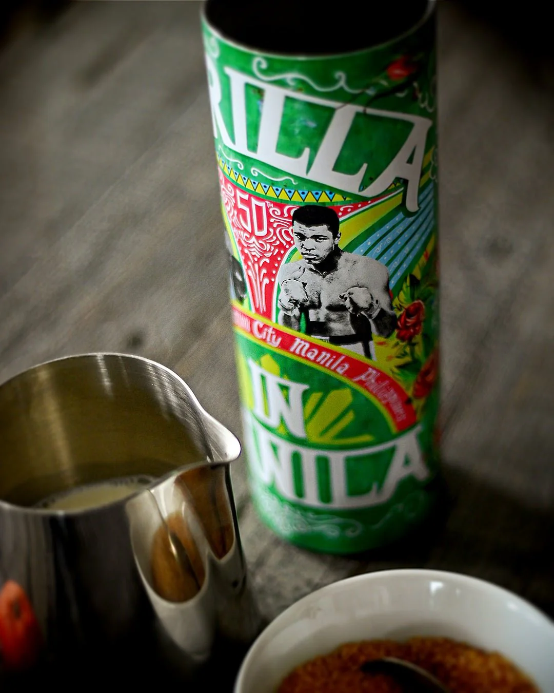 Thrilla in Manila 50th Anniversary Green Tumbler - Image 3