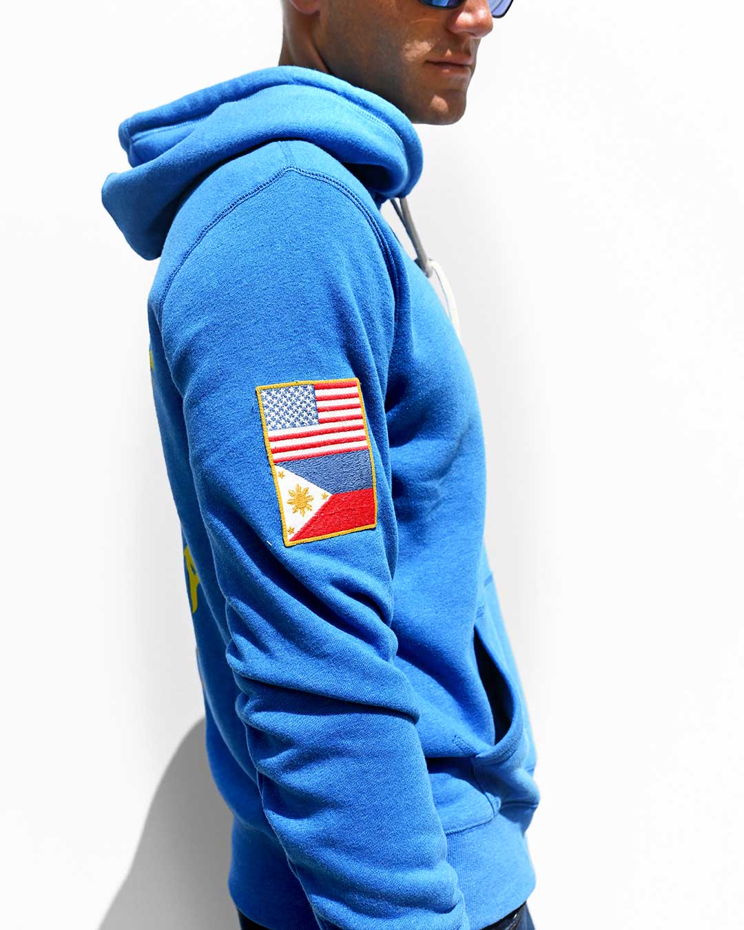 Thrilla in Manila Blue PO Hoody - Image 6