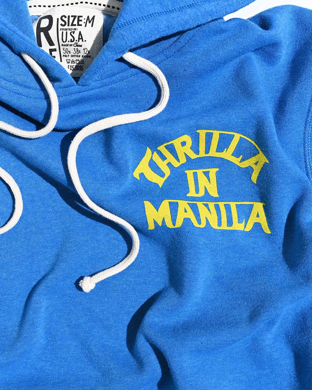 Thrilla in Manila Blue PO Hoody - Image 7