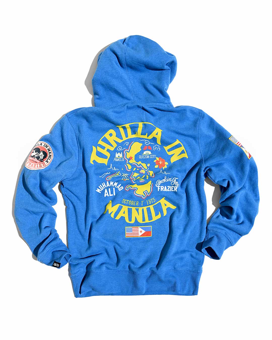 Thrilla in Manila Blue PO Hoody - Image 8