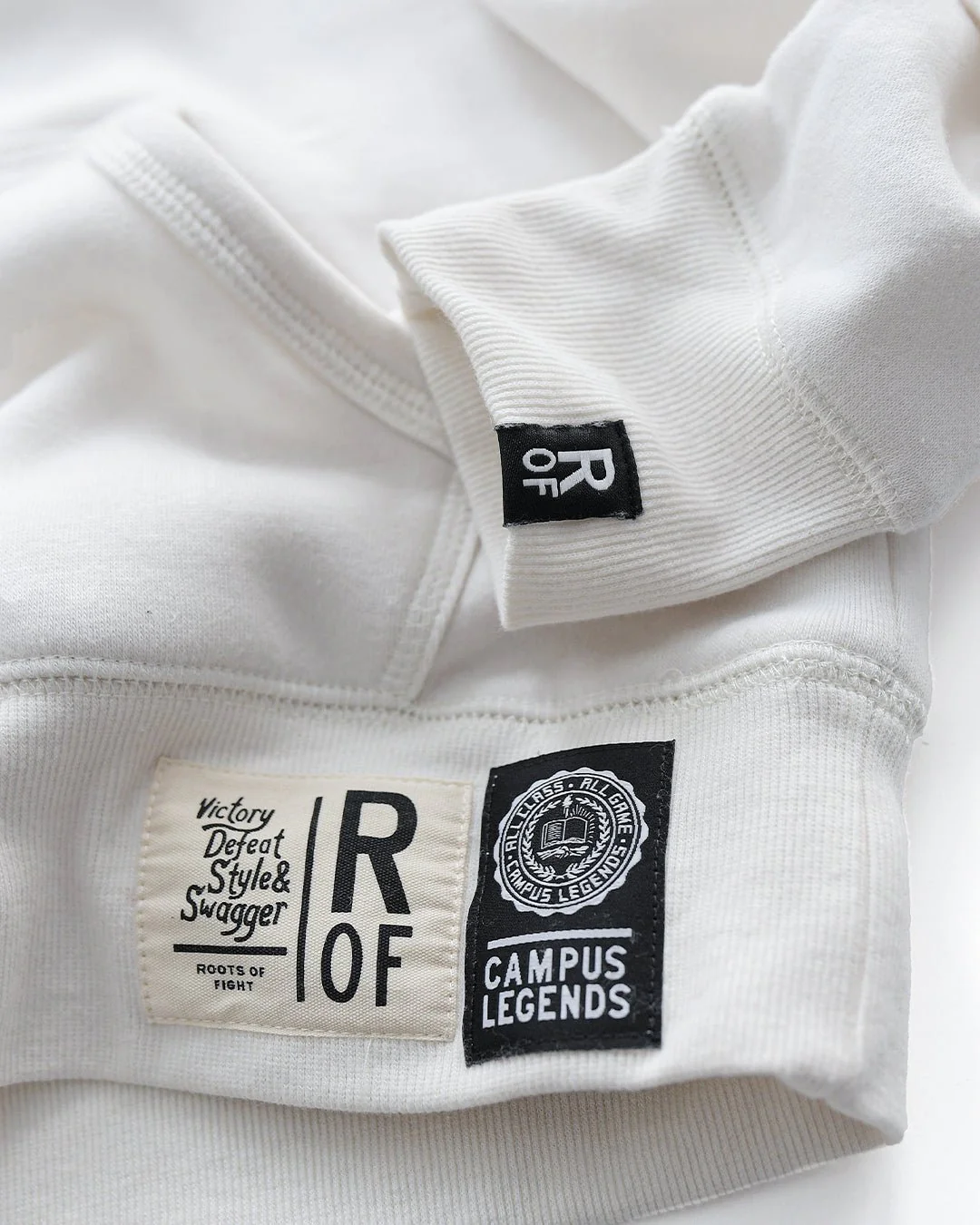 UCLA - Jackie Robinson 4-Sport Icon White PO Hoody - Image 4