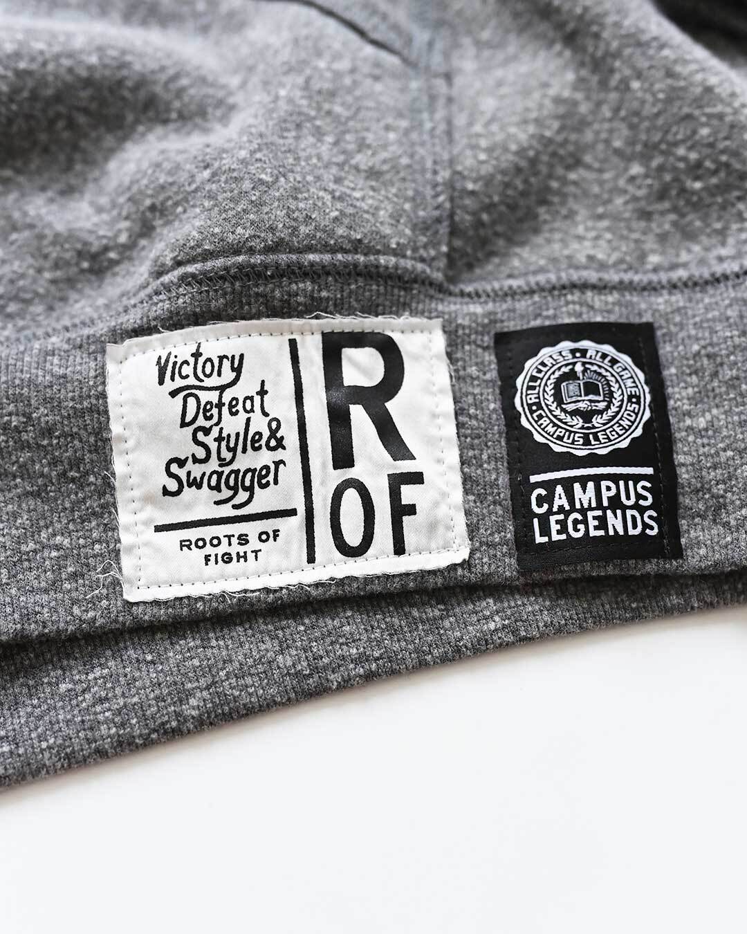 UCLA - JR '39 Football Grey PO Hoody - Image 3