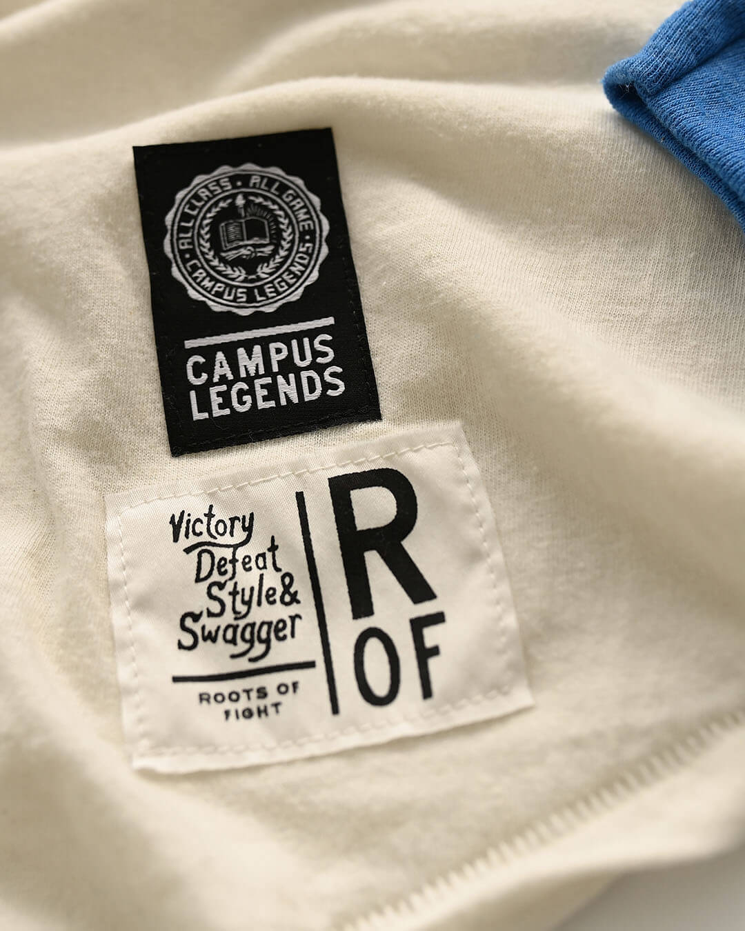 UCLA - Robinson Blue #42 Raglan Tee - Image 4