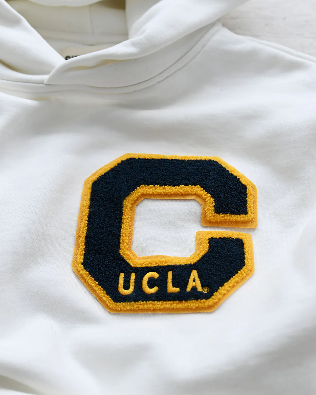 UCLA - Robinson Era White Heavyweight PO Hoody - Image 3