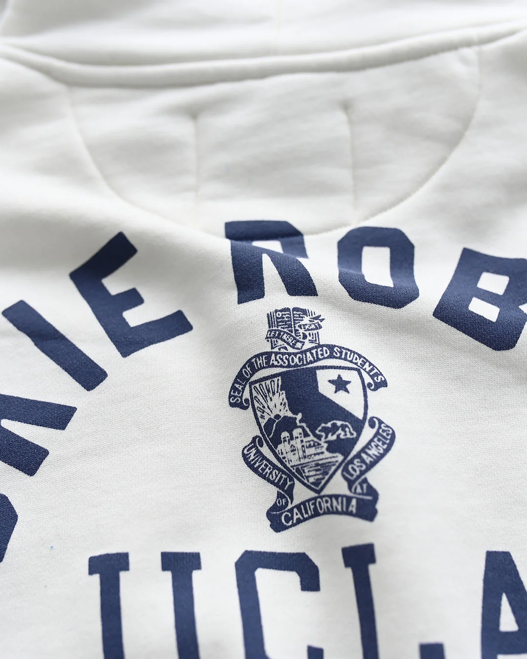 UCLA - Robinson Era White Heavyweight PO Hoody - Image 7
