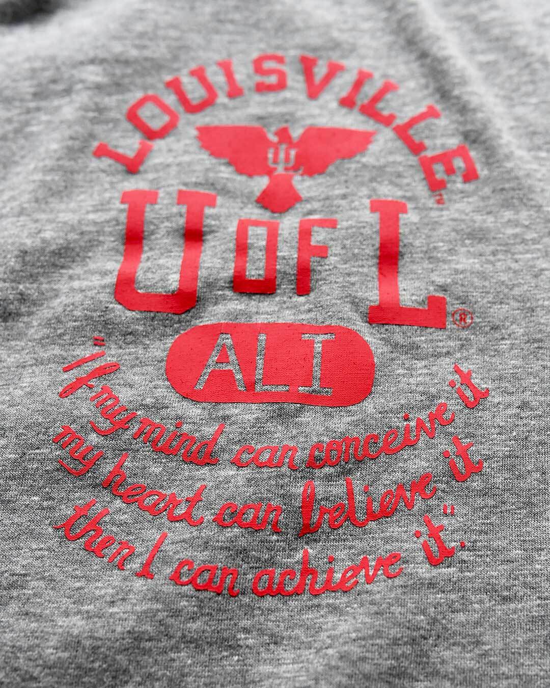 UofL - Ali Louisville Grey Tee - Image 3