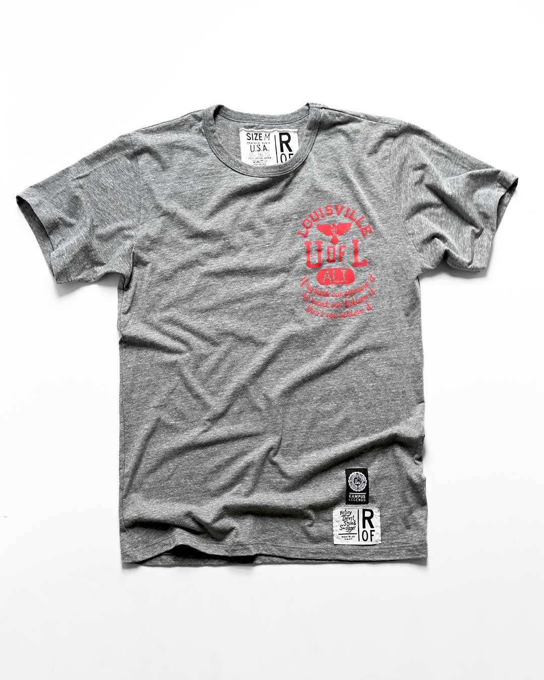 UofL - Ali Louisville Grey Tee - Image 4